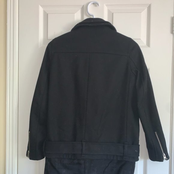 All Saints Iggy Biker Jacket Black - Picture 3 of 7